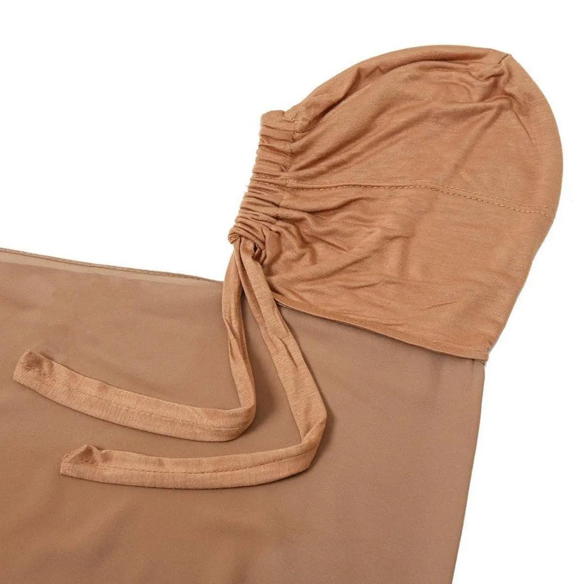 Chiffon Instant Hijab with Modal Undercap (MH004)
