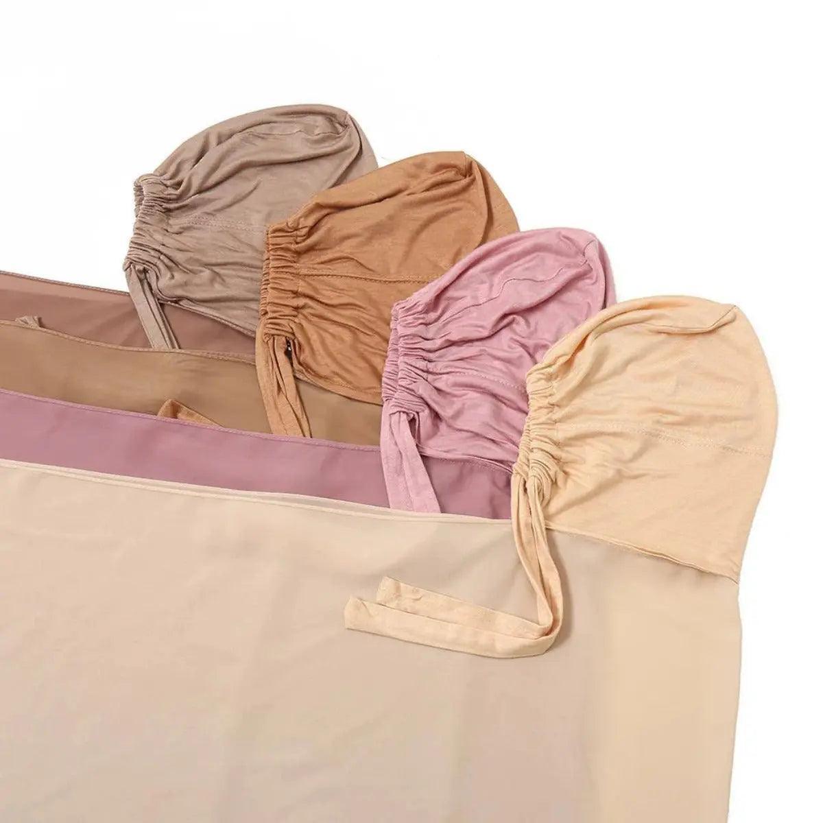 Chiffon Instant Hijab with Modal Undercap (MH004)