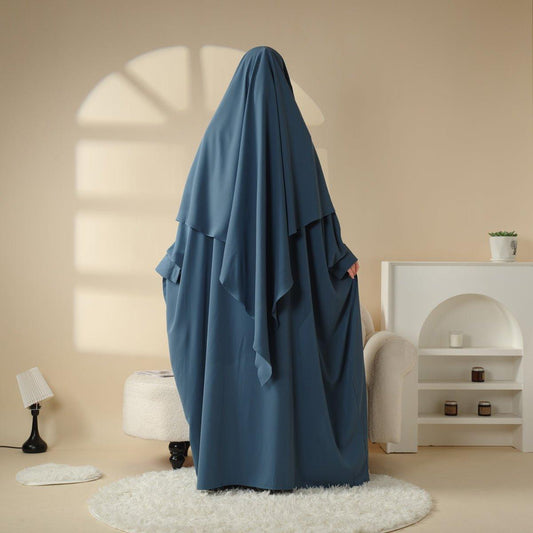 Matching Abaya Khimar Set (MK004)