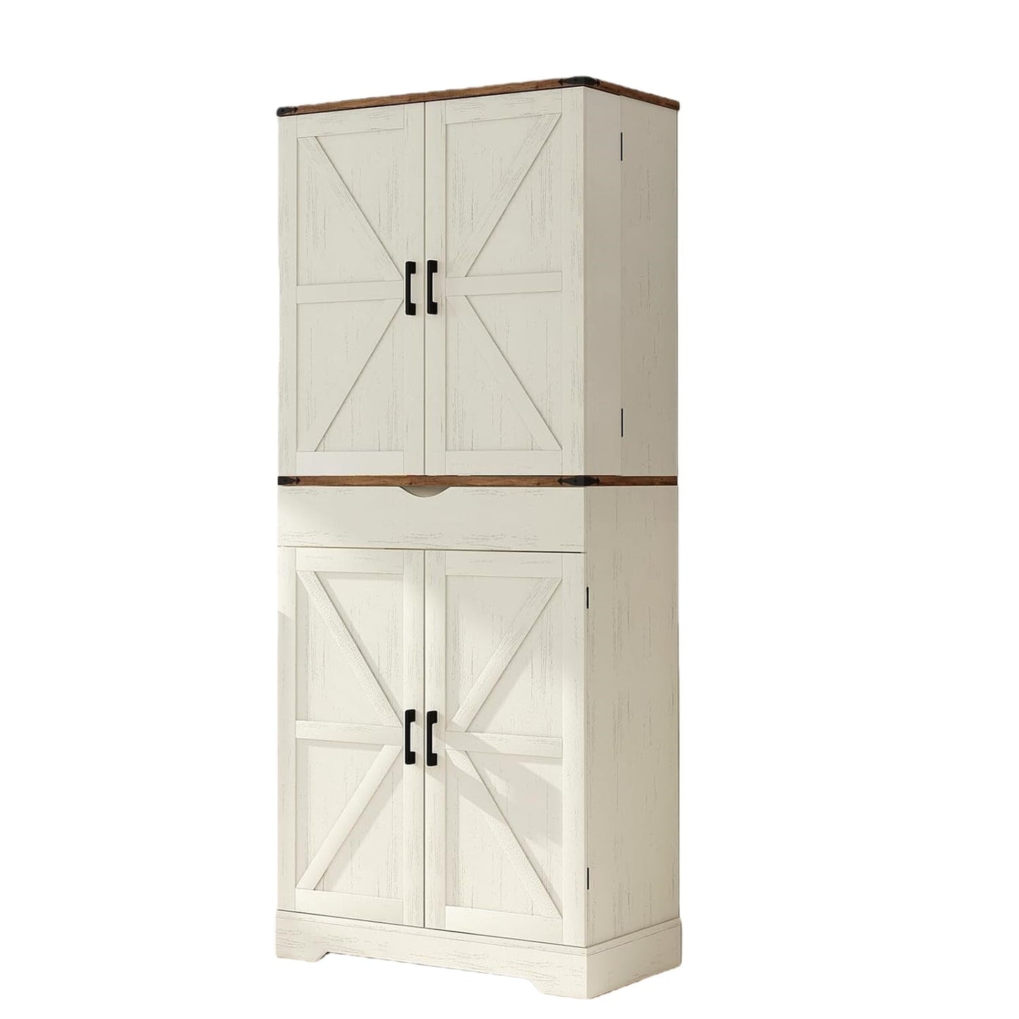 72'' Tall Kitchen Storage Pantry Cabinet - Yanosaku